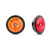 Set 2 Claxoane Auto SEGER 12V, Ton Inalt/Jos, 5A+5A, Negru/Rosu, Omologate ECE R-28, 105-118dB