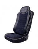 Set Huse Scaun MAN TGX EURO 5 Piele Ecologica Neagra + Velvet Negru, Umbrella