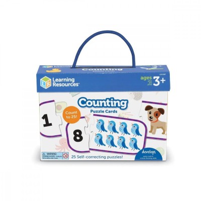 Joc de asociere - Invat sa numar pana la 25 PlayLearn Toys foto