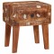vidaXL Mese de capăt Multicolour 40 x 32 x 46 cm Lemn masiv reciclat 4104556