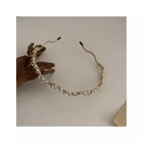 Cumpara ieftin Bentita de Par Aurie cu Perle - 14055