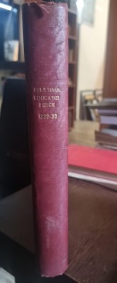 Buletinul Educatiei Fizice coligat anii 1930-32 foto