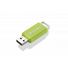 MEMORIE USB VERBATIM DATABAR 32GB USB 2.0 VERDE &quot;49454&quot; (TIMBRU VERDE 0.03 LEI)