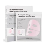 Cosrx Peptide Collagen Glow Hydrogel Mask 3 Pack Mască facială 3 buc.