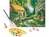 Set pictura pe numere - Creart - Casuta pe malul raului | Ravensburger