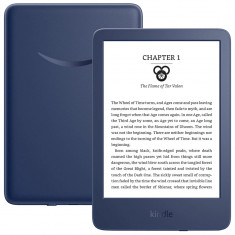 eBook Reader Amazon Kindle 11 2022, 6", 16 GB, 300 ppi, Wi-Fi, Cu reclame, Albastru
