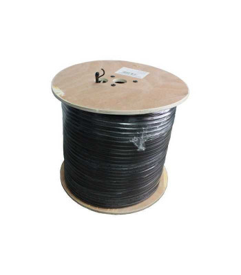 Cablu coaxial RG6 cu sufa 75R cupru ecranat cu folie Al +fire CUPRU 48x0.12mm Well foto