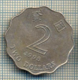 12273 MONEDA -HONG KONG - 2 DOLLARS - ANUL 1998 -STAREA CARE SE VEDE, America Centrala si de Sud