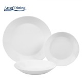 SERVICIU MASA OPAL ALB 18 PCS, ELYA