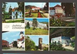 CPIB 23593 CARTE POSTALA - JUDETUL COVASNA: MALNAS BAI, TARGU SECUIESC, COVASNA, SANATORIUL TORIA, CETATEA BALVANOS, SF. GHEORGHE, CIRCULATA, 1970, Fotografie