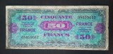 Bancnota Franța - 50 Francs 1944