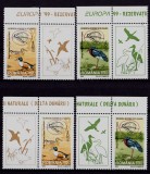 RO 1999 ,LP 1485a ,&quot;Europa&#039;99-Rez.naturale&quot; x2 serii:viniete dreapta+stanga ,MNH, Religie, Nestampilat