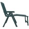 Sezlong, verde, plastic - 5
