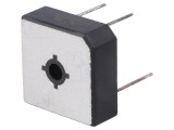 Punte redresoare monofazat Urmax 1kV 25A 400A BR-25W