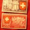 2 Timbre Elvetia 1939 Expozitia Nationala , val. 10 si 20 C