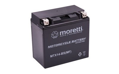 Baterie moto/atv MTX14-BS Moretti Cod Produs: MX_NEW AKUYTX14-BSXMOR000 foto