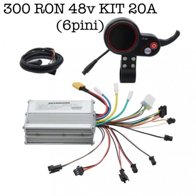 Display + Controller TF-100 Tf100 tf 100 48V cu 20A trotineta electrica scouter scuter 6 pini display foto