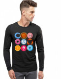 Bluza barbati neagra - Circle - 2XL, THEICONIC