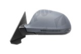 Oglinda exterioara Audi A3 (8p), 04.2008-10.2012 Model 5 Usi, partea Dreapta, culoare sticla crom, sticla convexa, carcasa grunduita, cu incalzire, a, SRLine