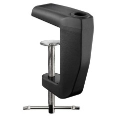 Suport prindere birou negru rezerva pentru lampa de lucru pentru cod 65575 /64986 /64988 /64990 Goobay 64987