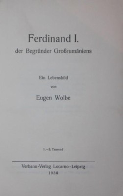 FERDINAND I DER BEGRUNDER GROBRUMANIENS foto