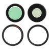 Geam Camera Spate cu Rama Apple iPhone 16 Plus Negru - Inlocuire Obiectiv