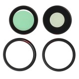 Geam Camera Spate cu Rama Apple iPhone 16 Plus Negru - Inlocuire Obiectiv