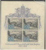 Vatican 1952 Mi 188 C bl 1 MNH - 100 de ani de timbre, Nestampilat
