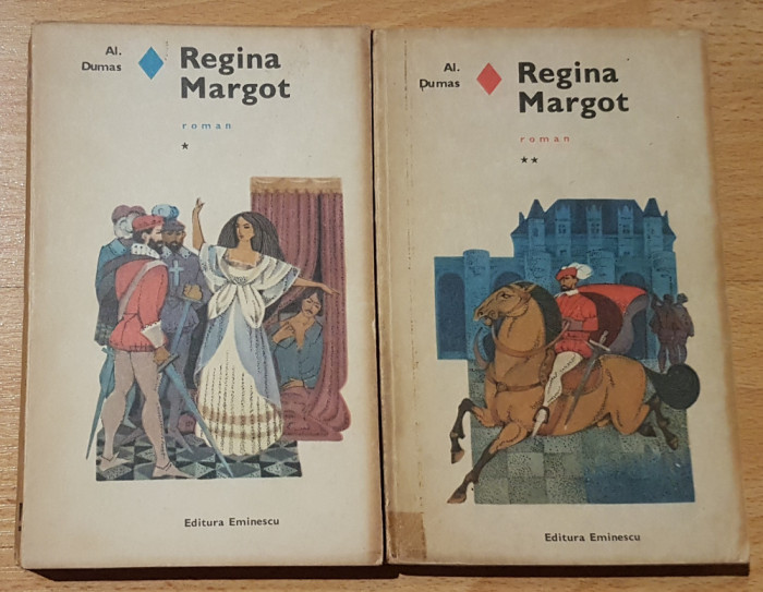 Regina Margot de Alexandre Dumas (2 vol). Colectia Roamnul de dragoste