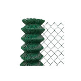 Gard de gradina Retic, pvc, verde, 60 mm, 2 mm, inaltime 1.6 m, Strend Pro