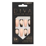 Set unghii false Cupio Diva - Luxury Black