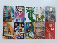 = LOT 250 - MALTA - 10 CARTELE TELEFONICE DIFERITE = X2 foto