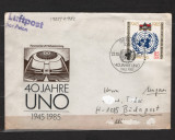 GERMANIA (DDR) 1985 - ANIVERSARE ONU. PLIC CIRCULAT, Y24