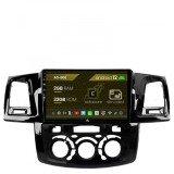 Cumpara ieftin Navigatie Toyota Hilux (2008-2014) Clima Manuala, Android 12, E-Octacore 2GB RAM + 32GB ROM, 9 Inch - AD-BGE9002+AD-BGRKIT082