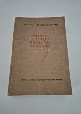 Constantinescu Iasi Studii istorice romano-bulgare