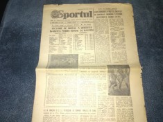 ZIARUL SPORTUL 1 MARTIE 1982 foto
