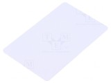 Card RFID 13,56MHz 86x54mm