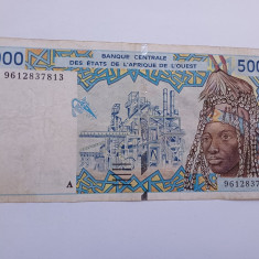 Statele Vest Africane (Coasta de Fildeș) - 5000 Francs ND