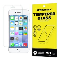 Folie Compatibila cu iPhone 6, 6S, 7, 8, Sticla Securizata 9H, Wozinsky, Case Friendly, Transparent foto