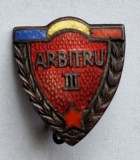 ARBITRU categoria a III - Fotbal - insigna veche anii 1950, email la cald