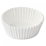 Set 75 forme briose hartie, unica folosinta, alb,9x3 cm
