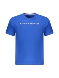 Cumpara ieftin Tricou barbati, cu imprimeu cu text, Regular fit, Albastru (Marime: 2XL), North Sails