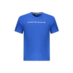 Tricou barbati, cu imprimeu cu text, Regular fit, Albastru, S