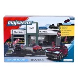 MAJORETTE SET SHOWROOM AUTO DACIA CU MASINUTA INCLUSA DACIA DUSTER SCARA 1 LA 64