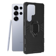 Husa Samsung Galaxy S25 Ultra Techsuit Silicone Shield, negru foto