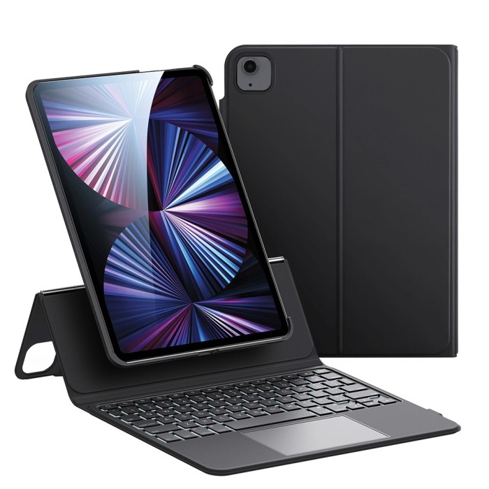 Husa cu tastatura iPad Air 4 2020 10.9 ESR Ascend Keyboard, negru
