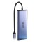 Adaptor UGREEN 9 &icirc;n 1 CM490 Hub USB-C, 2x USB-A 3.0, USB-A 2.0, 2x HDMI 4K/60Hz, SD/TF, RJ45 Adaptor