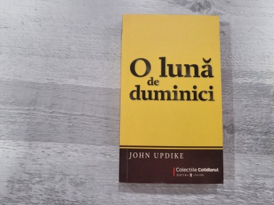 O luna de duminici de John Updike foto