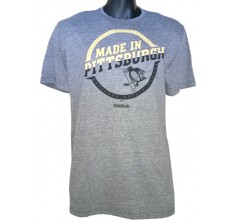 Pittsburgh Penguins tricou de barba?i grey Circumvent - S foto