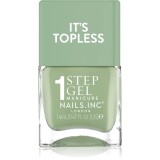Nails Inc. It&rsquo;s Topless lac de unghii sub forma de gel pentru un efect de lunga durata culoare Iris 14 ml
